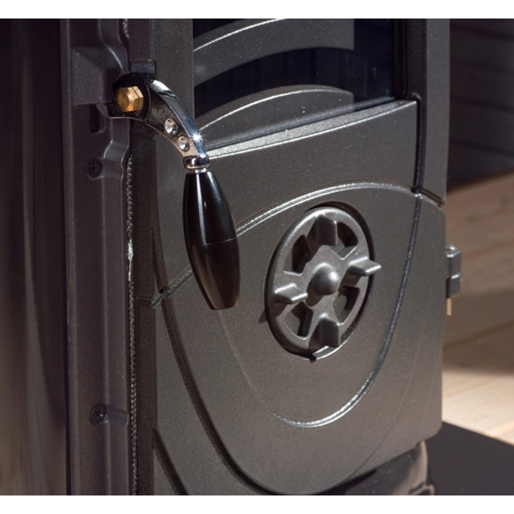 Италианска чугунена камина на дърва La Nordica Super Junior зелена, 5.0kW | Сухи камини на дърва | Камини на дърва |