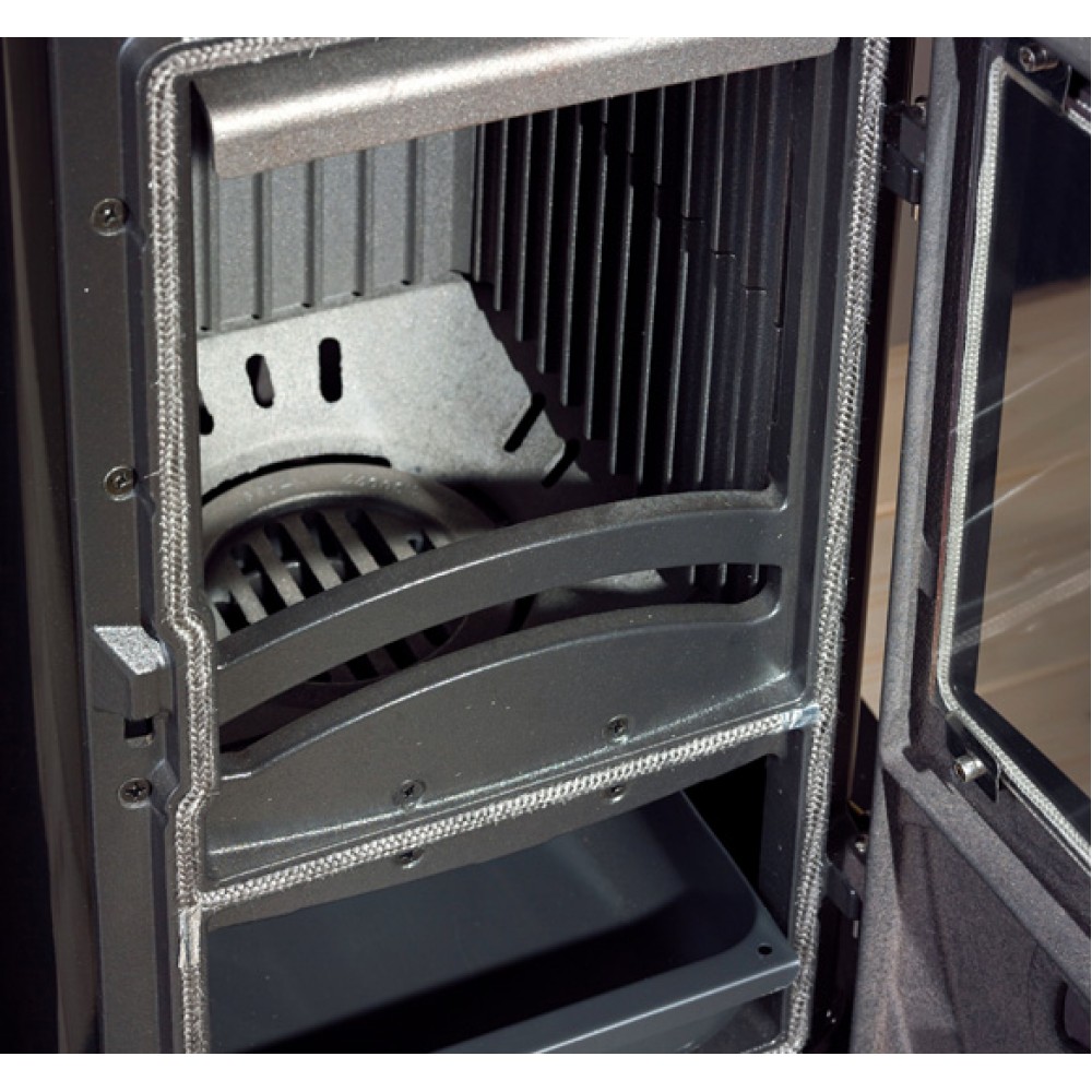 Италианска чугунена камина на дърва La Nordica Super Junior зелена, 5.0kW | Сухи камини на дърва | Камини на дърва |