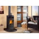 Италианска чугунена камина на дърва La Nordica Super Junior черна, 5.0kW | Сухи камини на дърва | Камини на дърва |