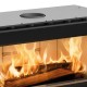 Италианска чугунена камина на дърва за вграждане La Nordica Inserto 100 Wide, 8.1kW | Сухи камини за вграждане | Камини за вграждане |