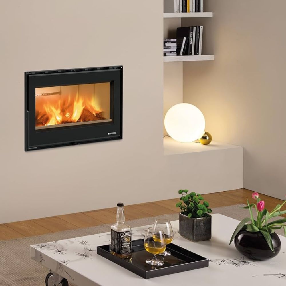Италианска чугунена камина на дърва за вграждане La Nordica Inserto 70 Wide, 7.5kW | Сухи камини за вграждане | Камини за вграждане |