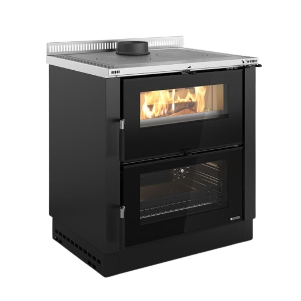 Италианска готварска печка на дърва за вграждане La Nordica Verona XXL, 7.0kW | Камини на дърва с фурна | Камини на дърва |