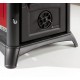 Италианска камина на дърва с фурна La Nordica Gemma Forno 5.0 червена, 7.3kW | Сухи камини на дърва | Камини на дърва |