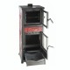 Италианска камина на дърва с фурна La Nordica Rossella Plus Forno Evo червена, 9.1kW | Сухи камини на дърва | Камини на дърва |
