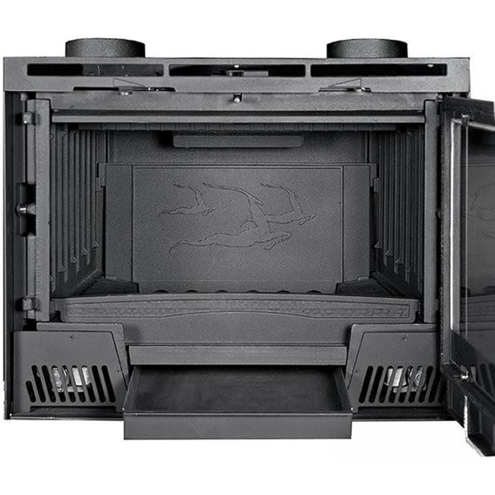 Италианска чугунена камина на дърва за вграждане La Nordica Inserto 70 4.0 ventilato, 7.8kW | Сухи камини за вграждане | Камини за вграждане |