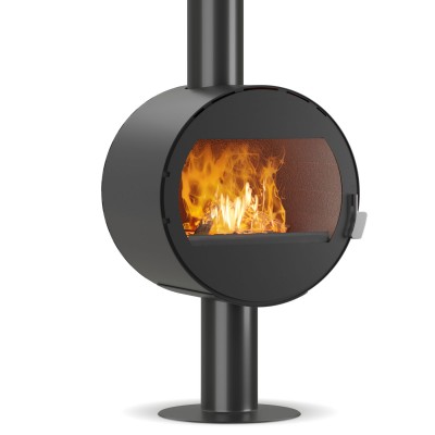 Камина на дърва Velmora Fire ATS ROUND WALL, 10.2kW - Сухи камини на дърва