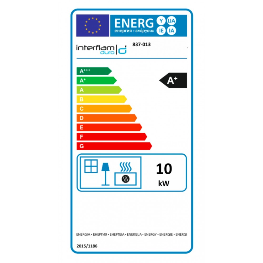 Камина за вграждане на дърва UNIFLAM 600 DURO S с подаване на въздух, 10kW | Сухи камини за вграждане | Камини за вграждане |