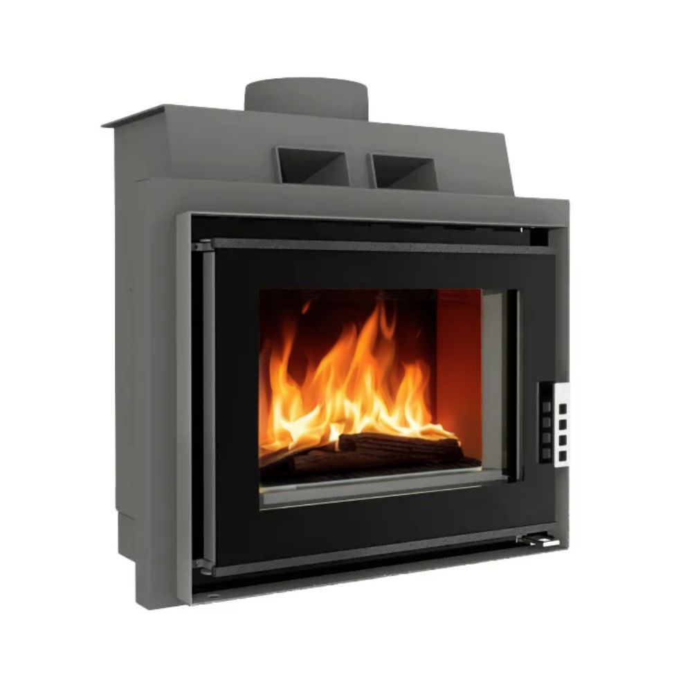 Камина за вграждане на дърва UNIFLAM 600 DURO S с подаване на въздух, 10kW | Сухи камини за вграждане | Камини за вграждане |