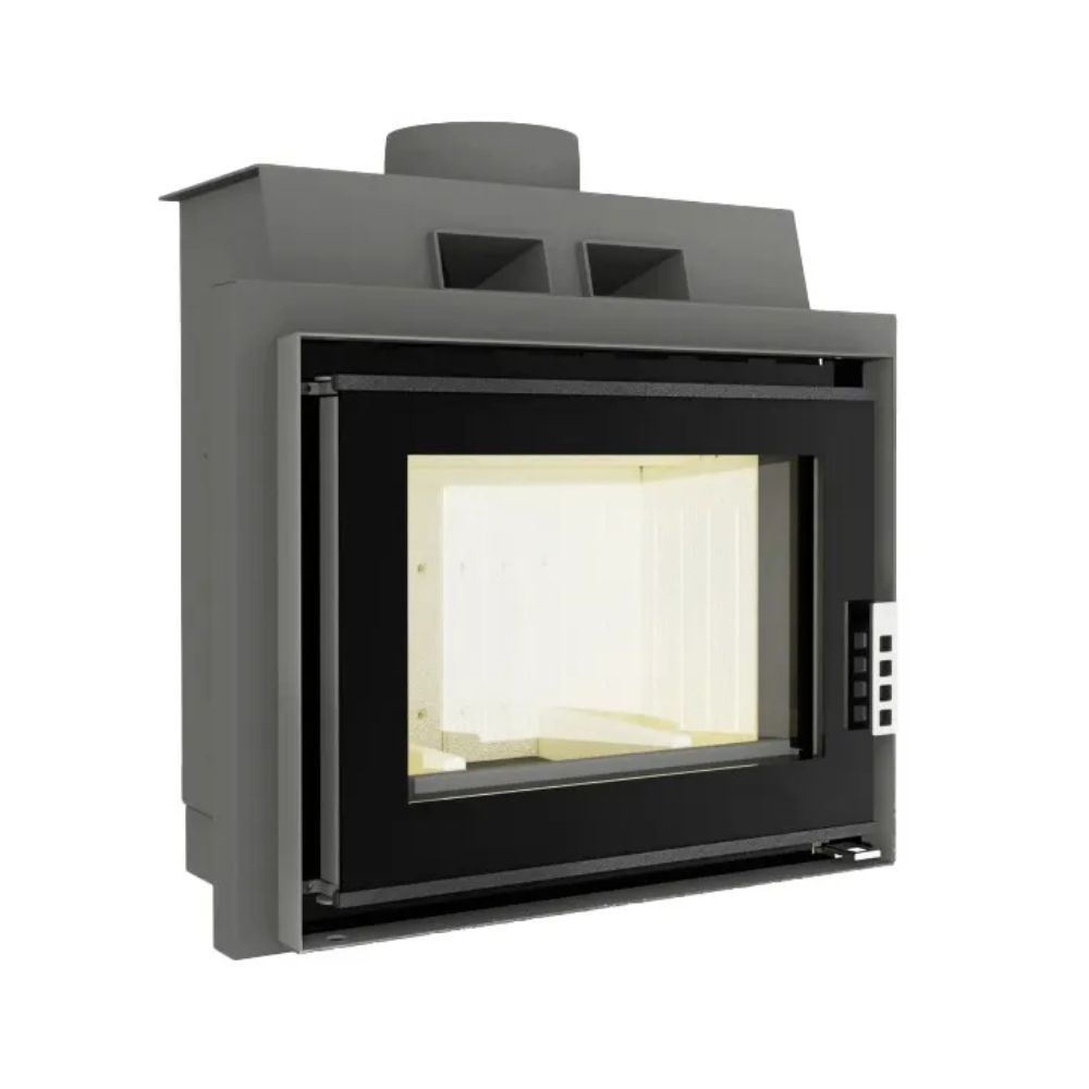 Камина за вграждане на дърва UNIFLAM 600 DURO S с подаване на въздух, 10kW | Сухи камини за вграждане | Камини за вграждане |