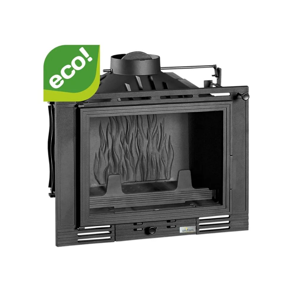 Камина за вграждане на дърва UNIFLAM 700 ECO с клапа, 8kW | Сухи камини за вграждане | Камини за вграждане |