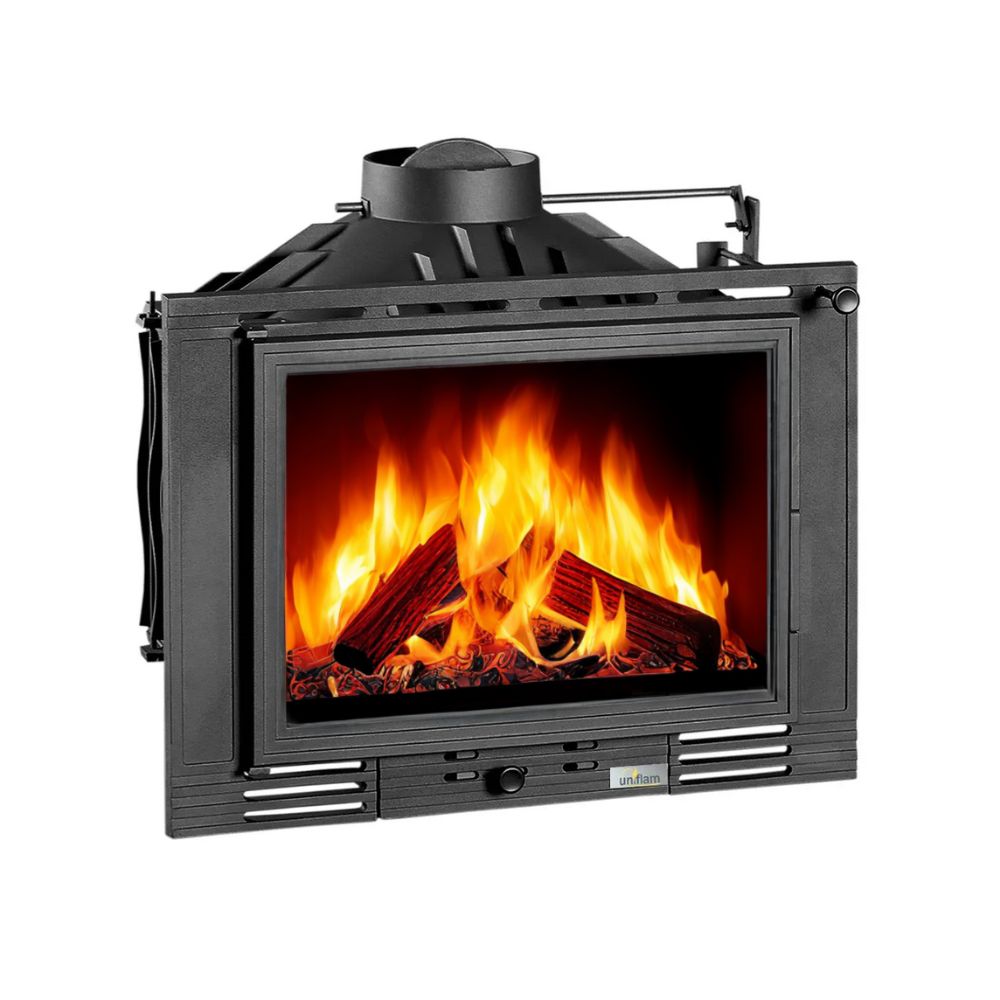Камина за вграждане на дърва UNIFLAM 700 ECO с клапа, 8kW | Сухи камини за вграждане | Камини за вграждане |