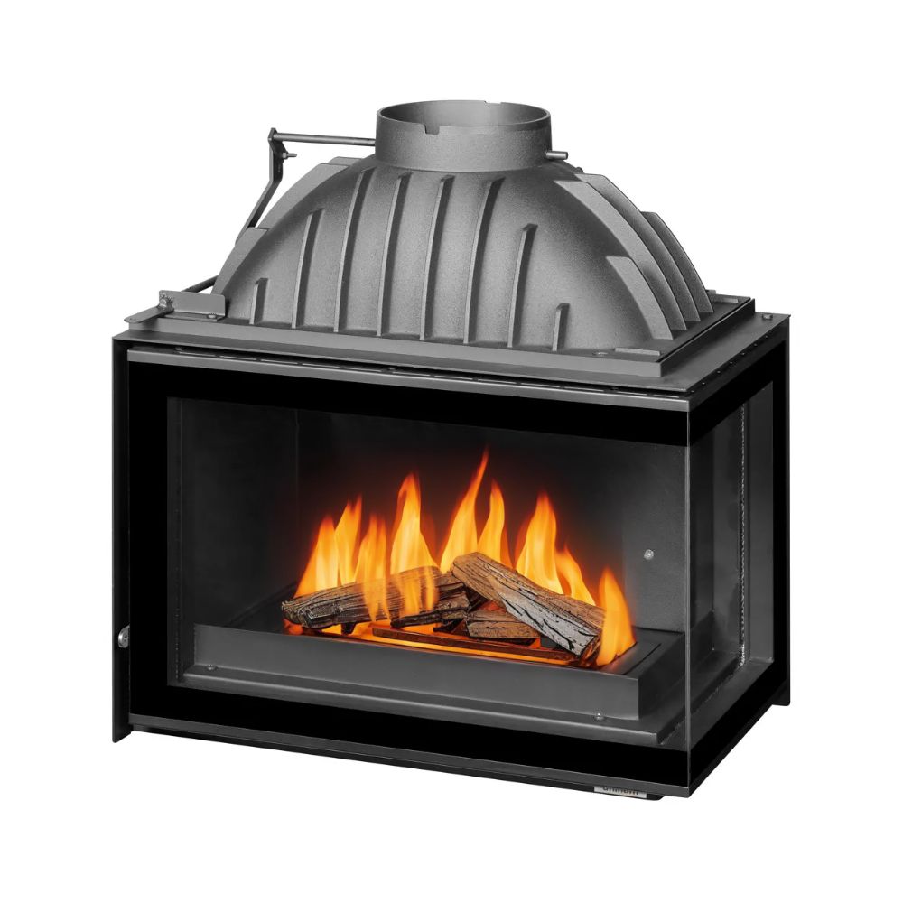 Камина за вграждане на дърва UNIFLAM 700 PLUS ECO с клапа, дясна страна, 9kW | Сухи камини за вграждане | Камини за вграждане |