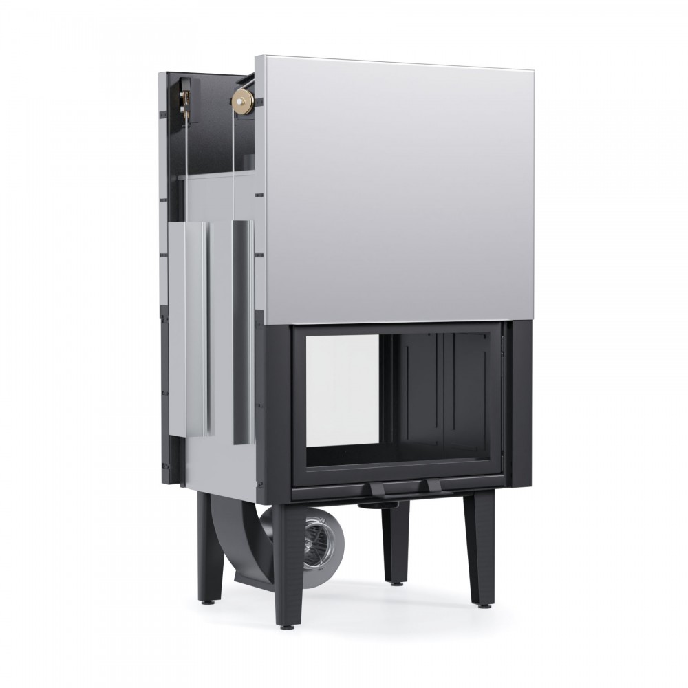 Камина за вграждане на дърва Balkan Energy ATS TUNNEL AIR 800, с въздуховоди, 16.1kW | Сухи камини за вграждане | Камини за вграждане |