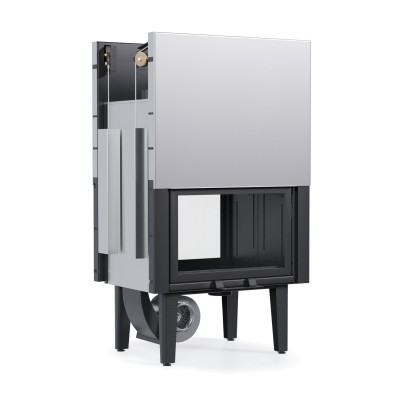 Камина за вграждане на дърва Velmora Fire ATS TUNNEL AIR 800, с въздуховоди, 16.1kW - Сравняване на продукти