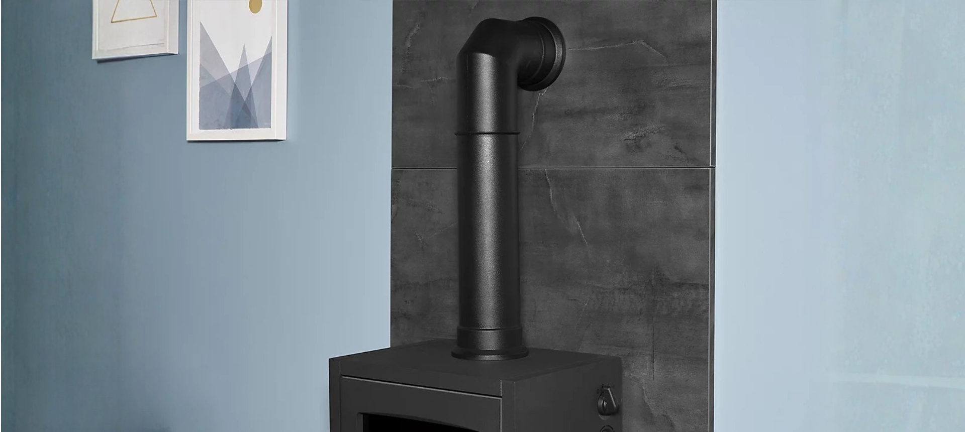 Черни димоотводи от стомана